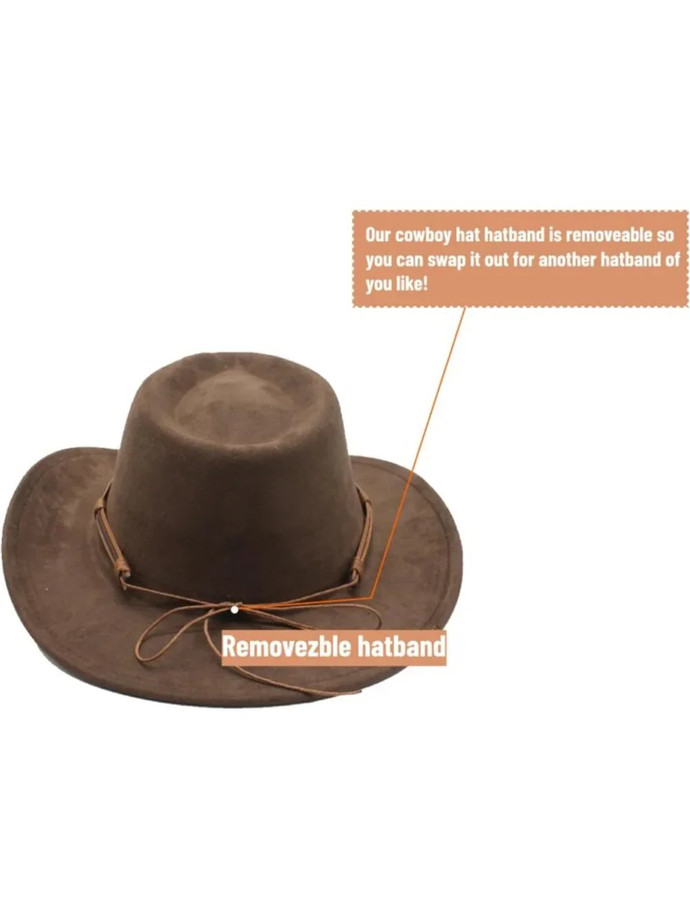 Mens Camel Buckle Outdoor Suede Western Rodeo Cowgirl Cowboy Hat